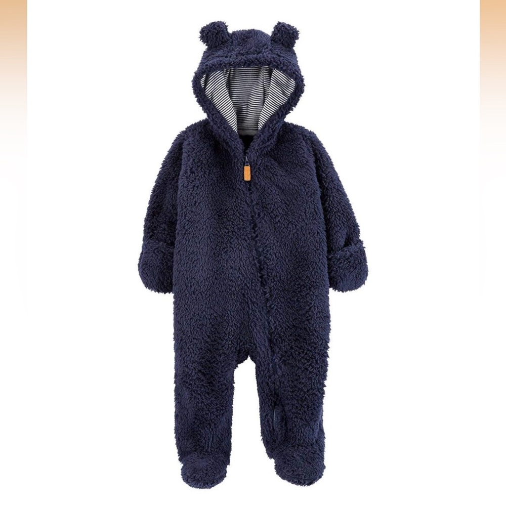 Carter’s Sherpa fleece footed onsie